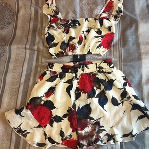 Pretty little thing cropped two piece